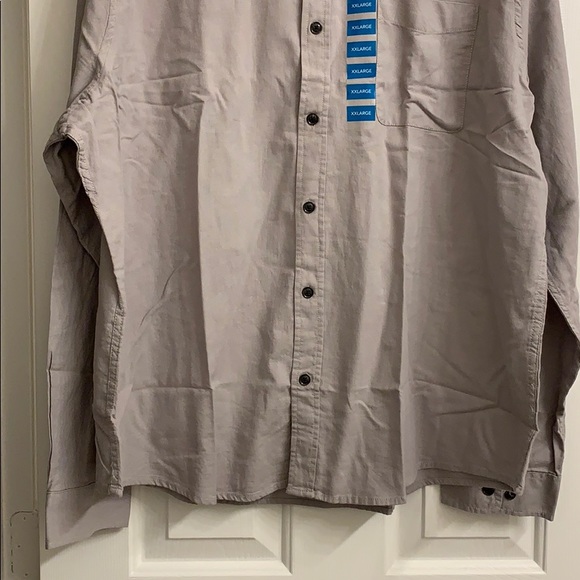 Beige Button Down Shirt - Picture 3 of 8